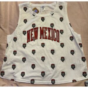 NEW Rivalry Threads NCAA Women's University of‎ New Mexico Lobos Jersey Tank XL